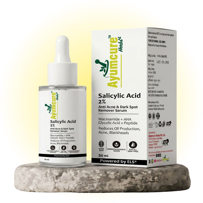 2% Salicylic Acid + 3% Niacinamide Serum | Acne, Blackheads & Dark Spots | Unisex - Alternate View