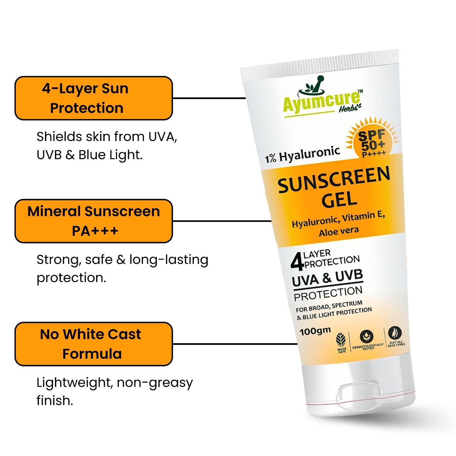 Skin Brightening Kit: Glutathione Cream + Vitamin C Serum + SPF 50 Sunscreen | Unisex