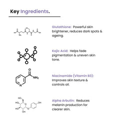 Skin Brightening Kit: Glutathione Cream + Vitamin C Serum + SPF 50 Sunscreen | Unisex
