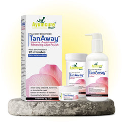 TanAway Full Body Brightening Skin Polish | Liquorice & Turmeric | Men & Women