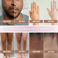 TanAway Full Body Brightening Skin Polish | Liquorice & Turmeric | Men & Women