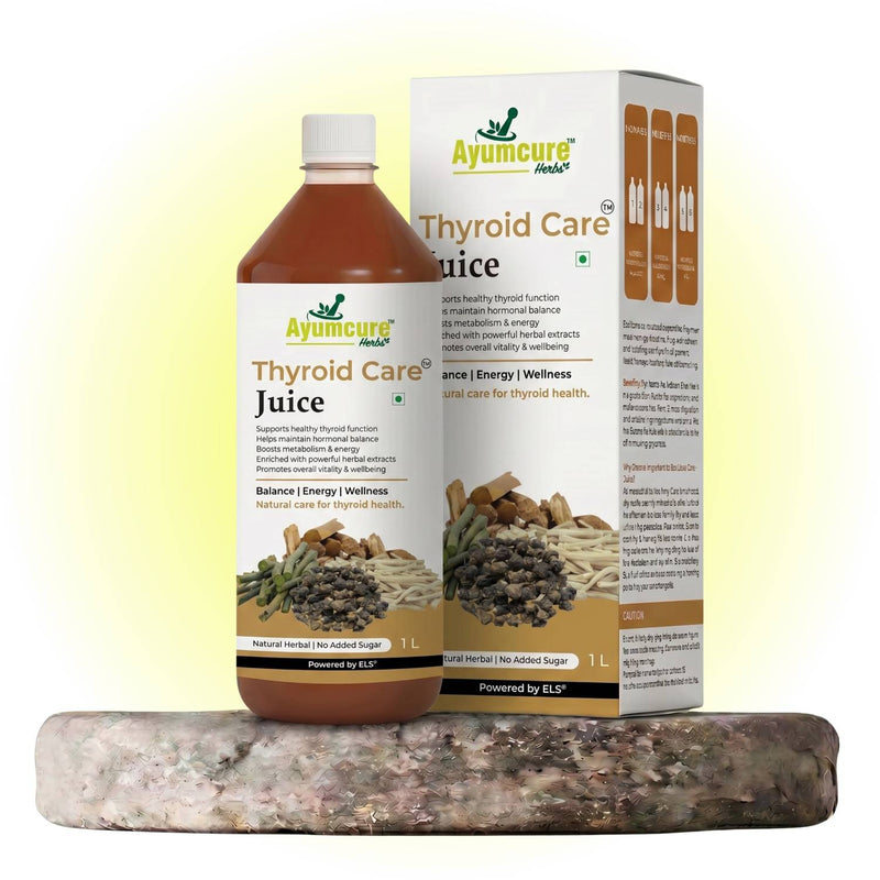 Thyroid Care Ayurvedic Juice | Ashwagandha, Guggul & Licorice | No Sugar | Unisex - Alternate View