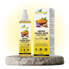 Ubtan Glow Toner | 3% Niacinamide, Saffron & Chandan | Brightening | All Skin Types