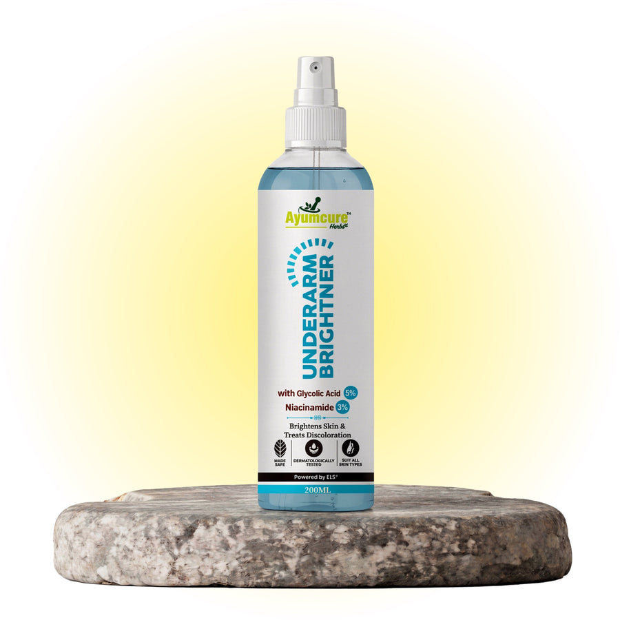 Underarm Brightening Spray | Niacinamide & Glycolic Acid | Fades Dark Spots | Unisex