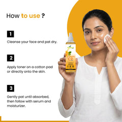 Vitamin C 1% + 3% Niacinamide Toner | Kakadu Plum | Pore-Tightening | All Skin Types
