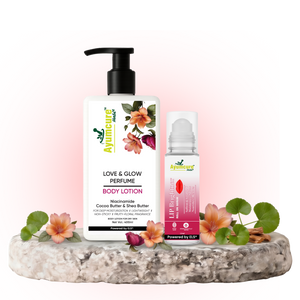 Winter Combo: 20% Urea Foot Roll-On + Lip Brightener Roll-On | 2% Olive Oil | Unisex