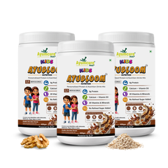 Kids AYUBLOOM Nutrition Drink Powder |  Complete Daily Nutrition for Boys & Girls 2-6 Years